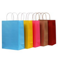 Tinted Kraft Shopping Bags